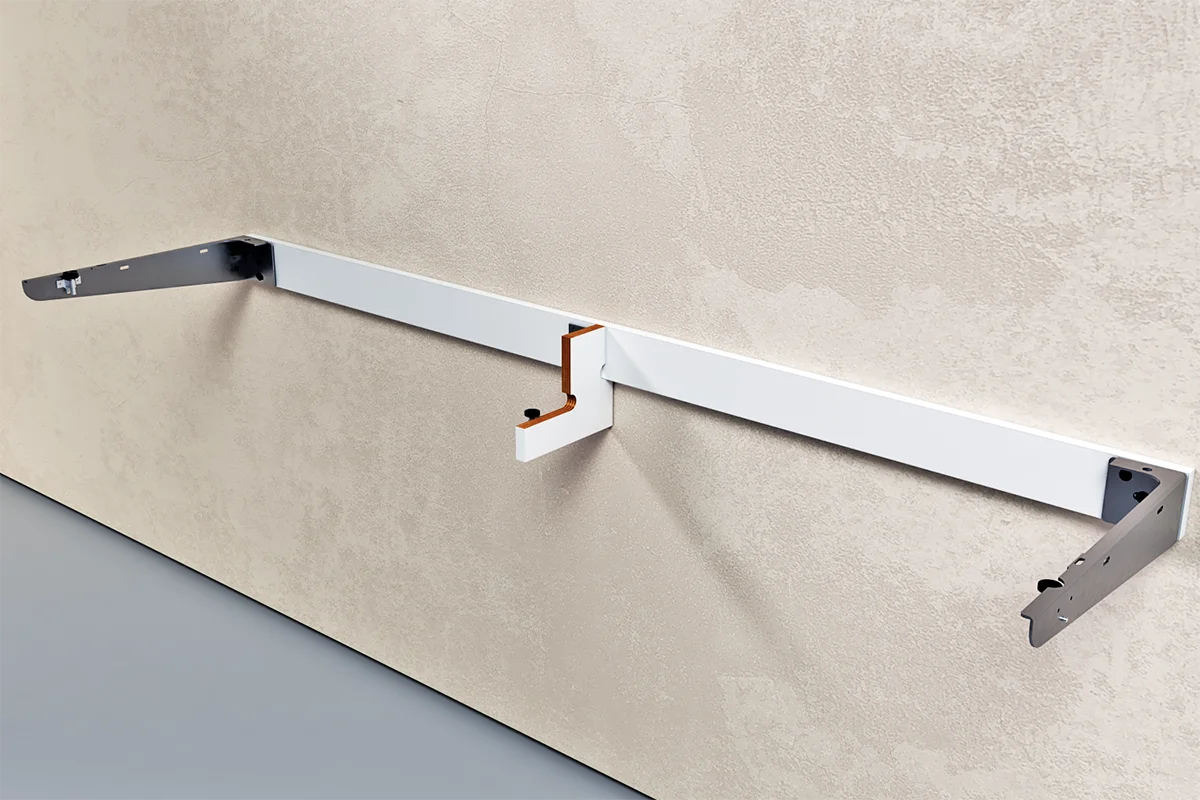 Support de fixation pour plan vasque TH