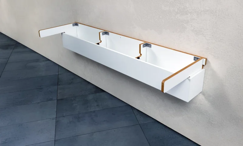 THAL - Support de Fixation pour plan vasque