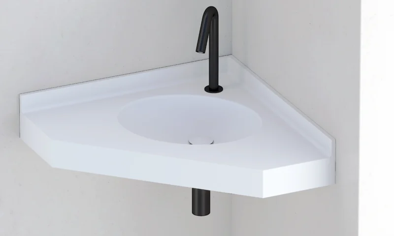 Sopp - Vasque d'angle aux normes PMR