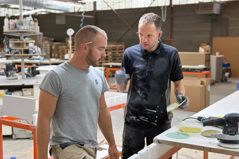 Tests dans notre atelier en France