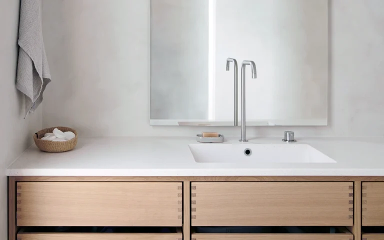 Exemple de vasque en Durat - lavabo Durable