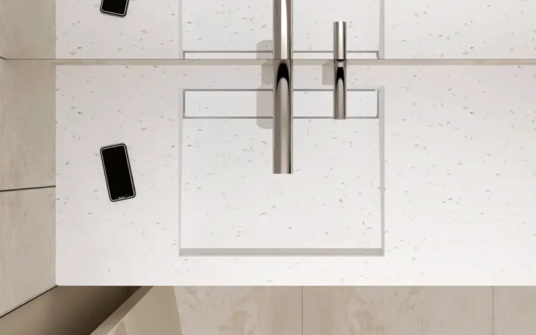 Vasque le Pavé en plastique recyclé