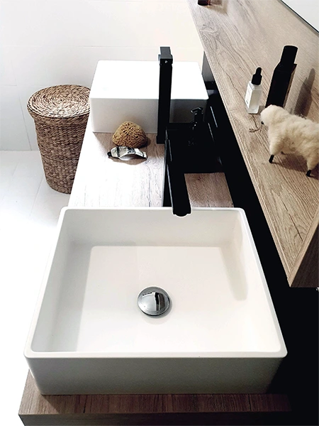 Vasque à poser en Solid Surface