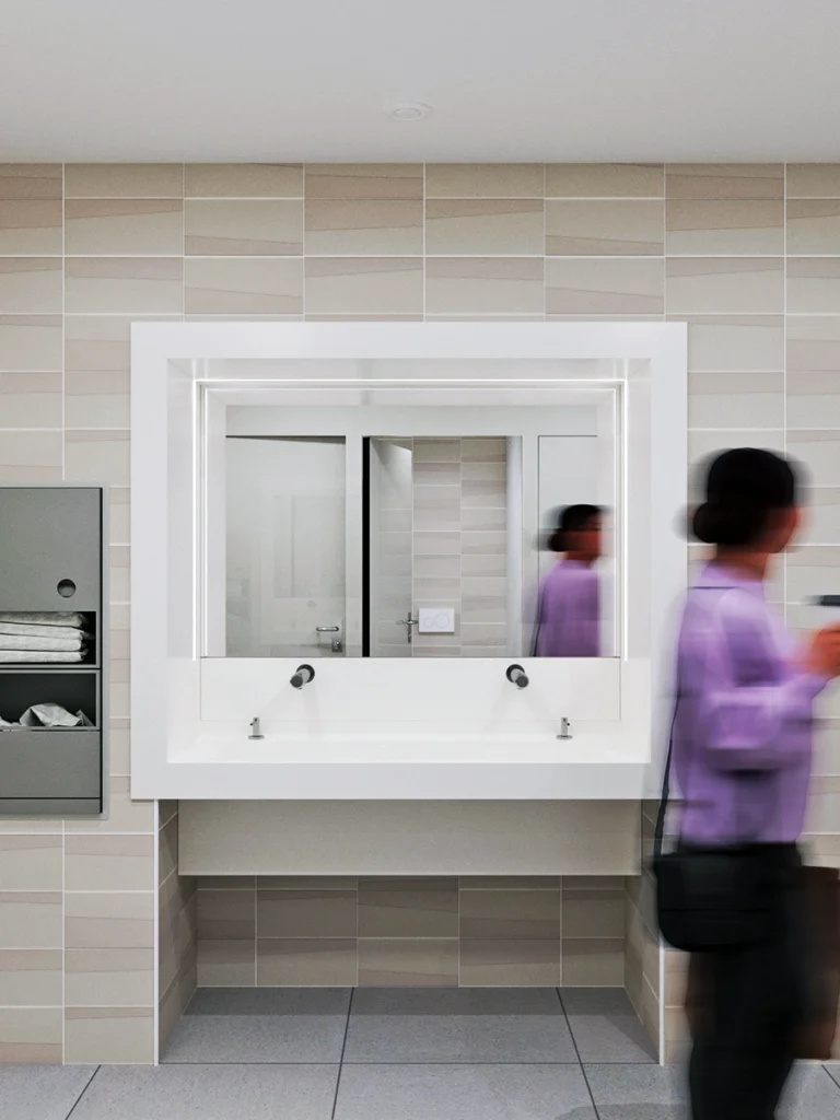Sanitaires design et sur mesure pour le Centorial