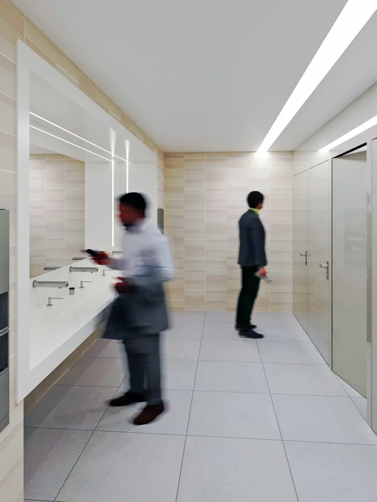 Sanitaires design et sur mesure pour le Centorial