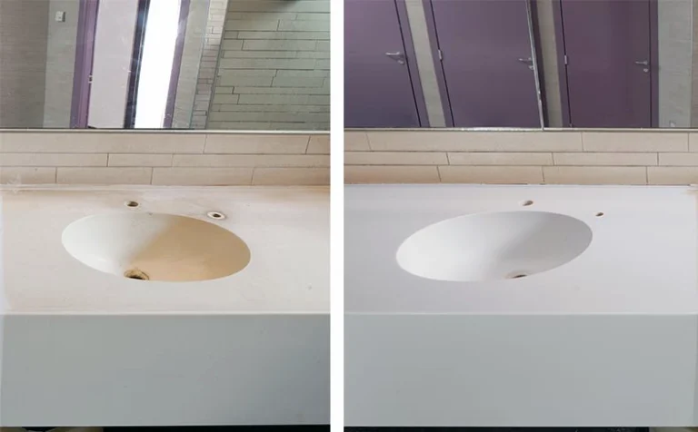 Peau Neuve : la vasque reconditionnée