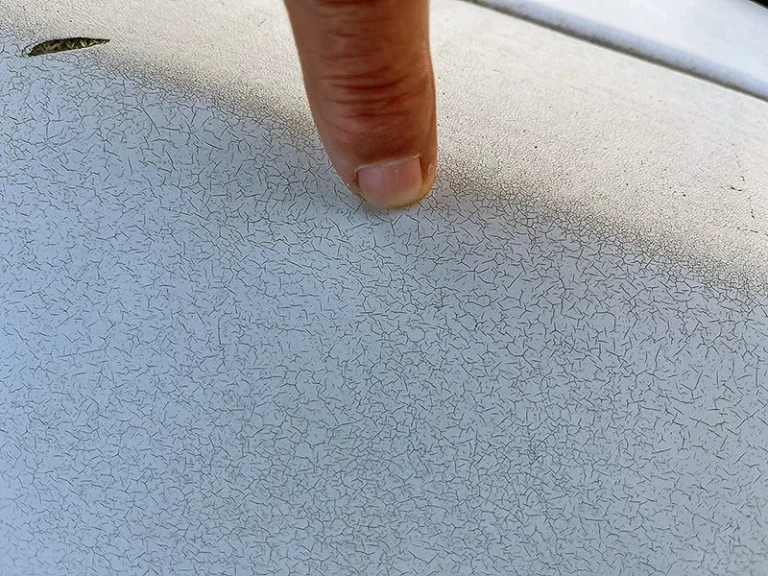 Faïençage du gel coat