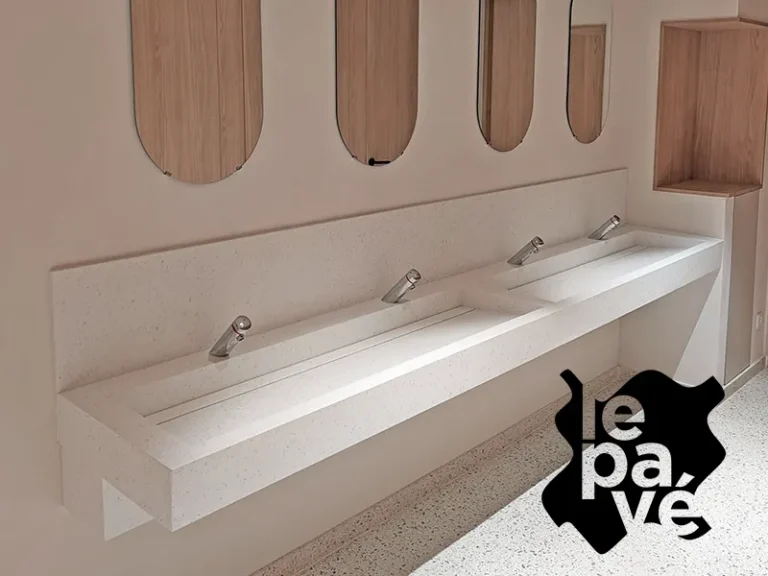 Vasque Le Pavé en plastique recyclé