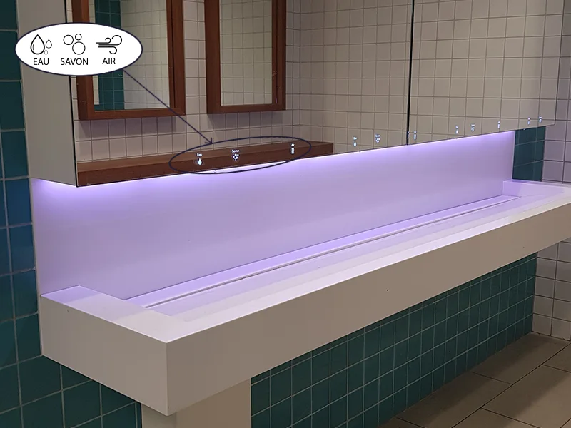 savon - eau - séchage intégré tout en un