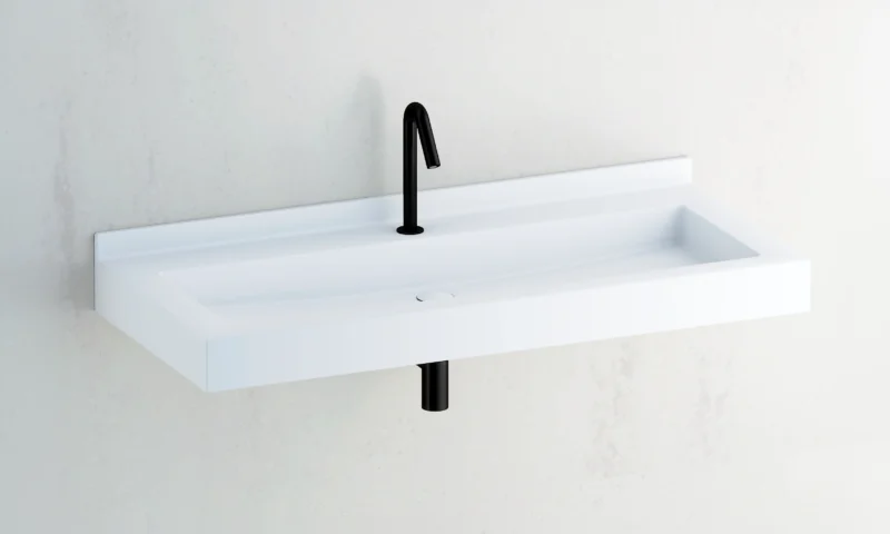 Plan vasque PMR monobloc ALCA 1200 mm