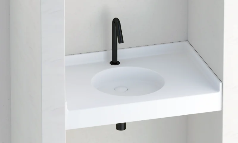 BOL800 - Vasque PMR en niche