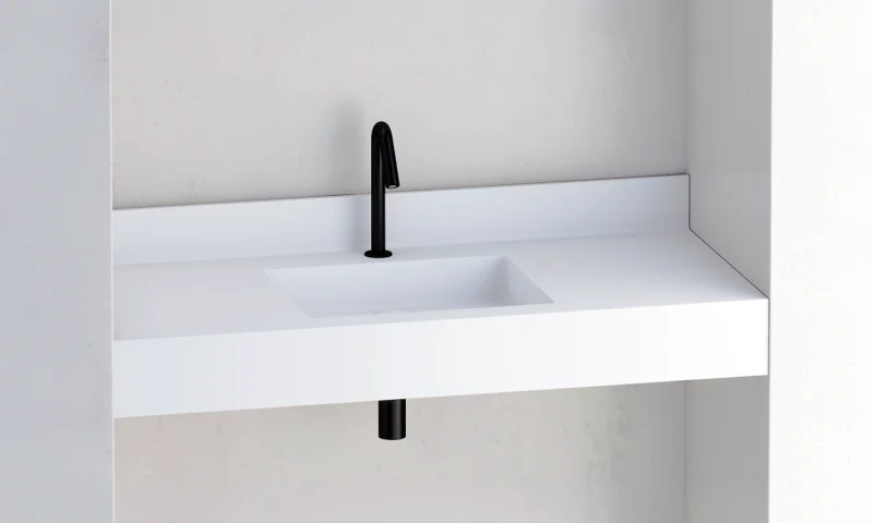 LIE1200 - Vasque PMR en niche