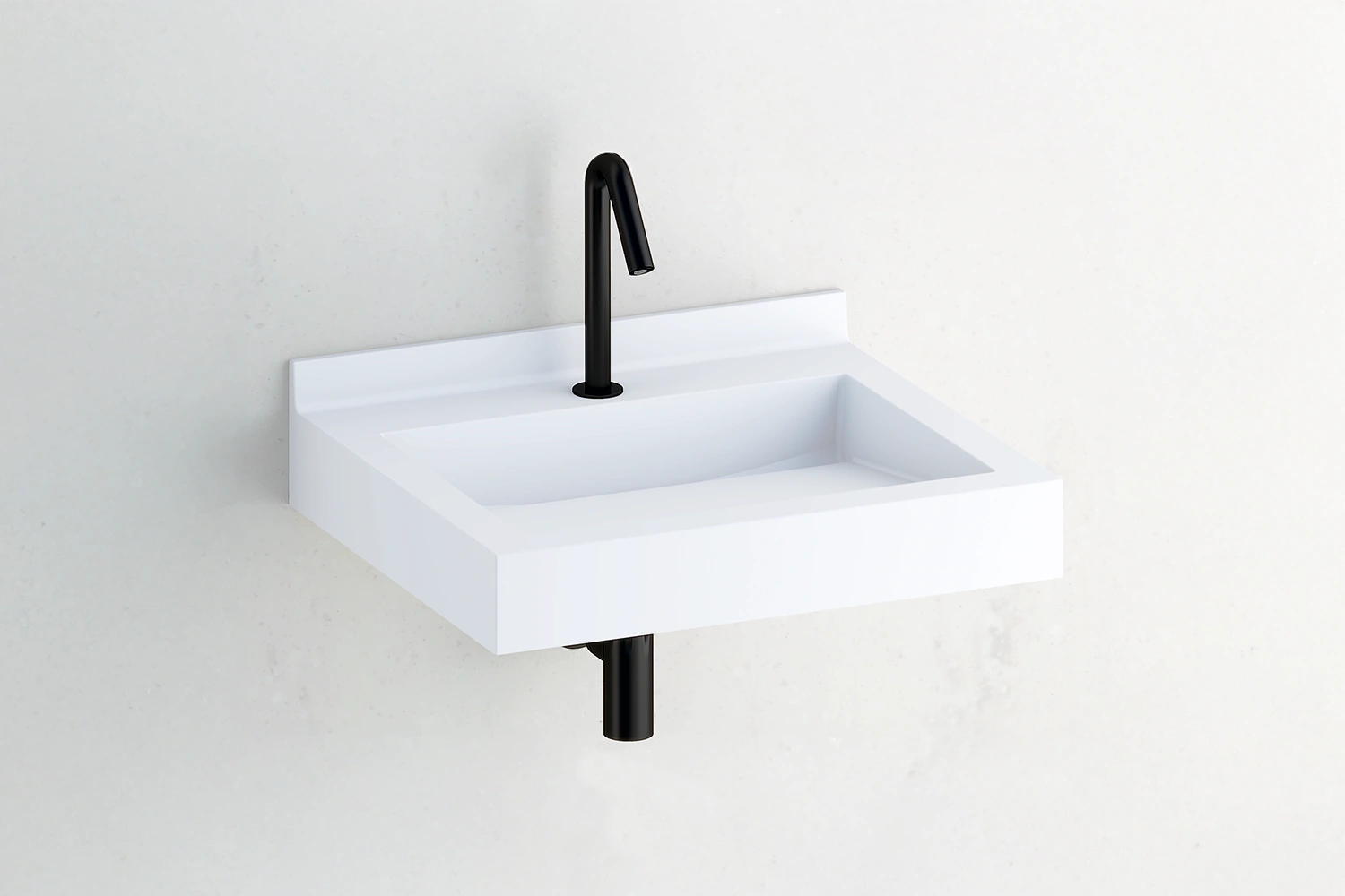 Ultra 600 - vasque collective en Solid Surface -2