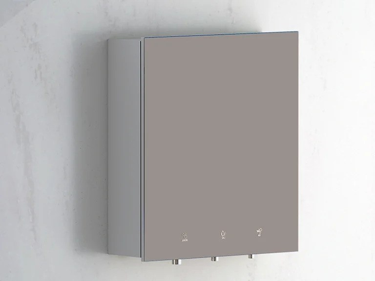 Grand meuble miroir sanitaire 80 cm - KENDO 800